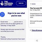how to delete national lottery account